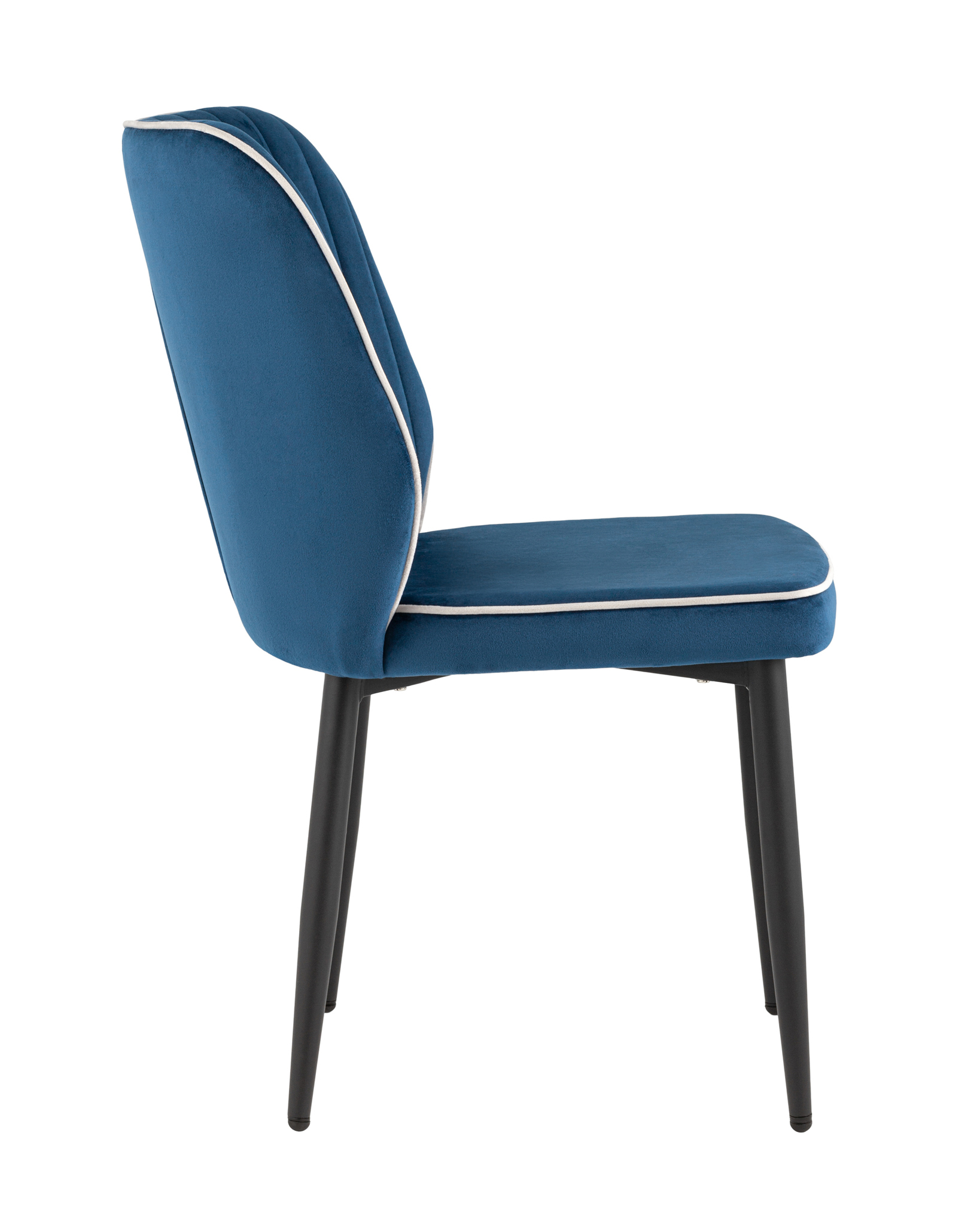 Стул Лоренс велюр синий Stool Group