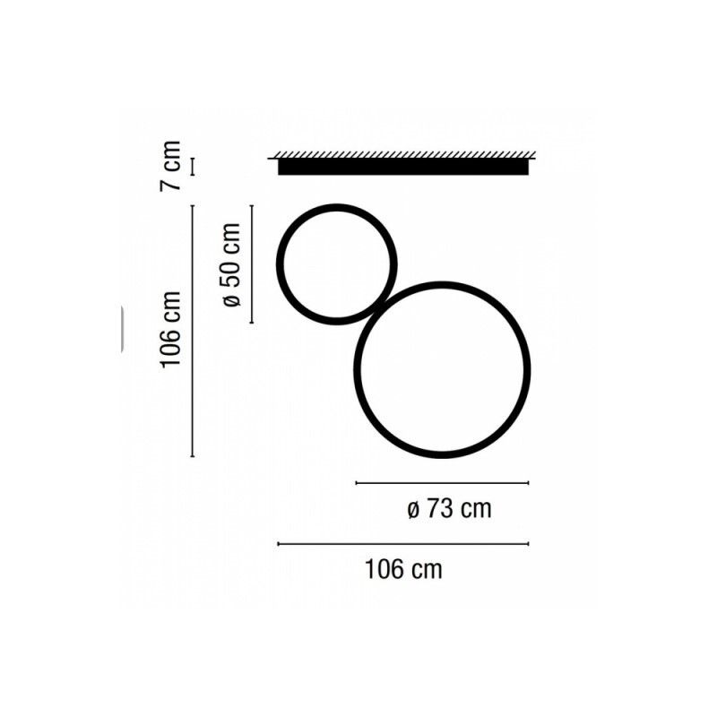 ПОТОЛОЧНЫЙ СВЕТИЛЬНИК VIBIA Up 4460 ПОТОЛОЧНЫЙ СВЕТИЛЬНИК VIBIA Up 4460