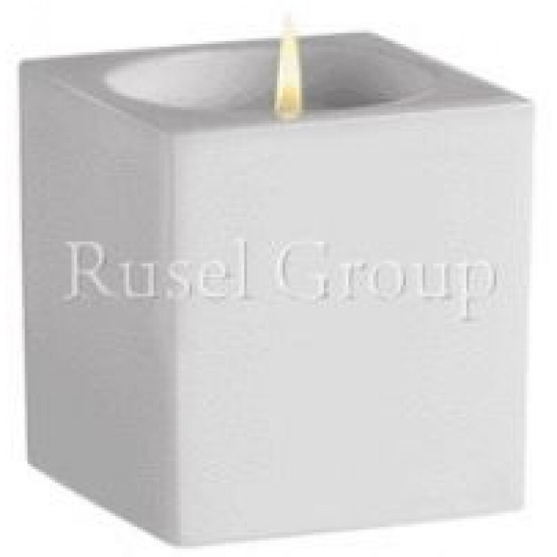 Подсвечник Fabbian Cubetto White Glass D28 Z02 01