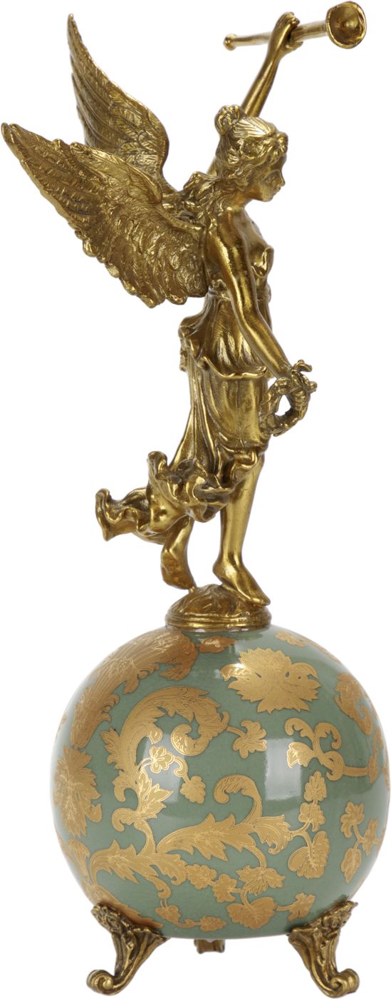 Фигурка Ника на шаре Glasar B948EC/NB4199