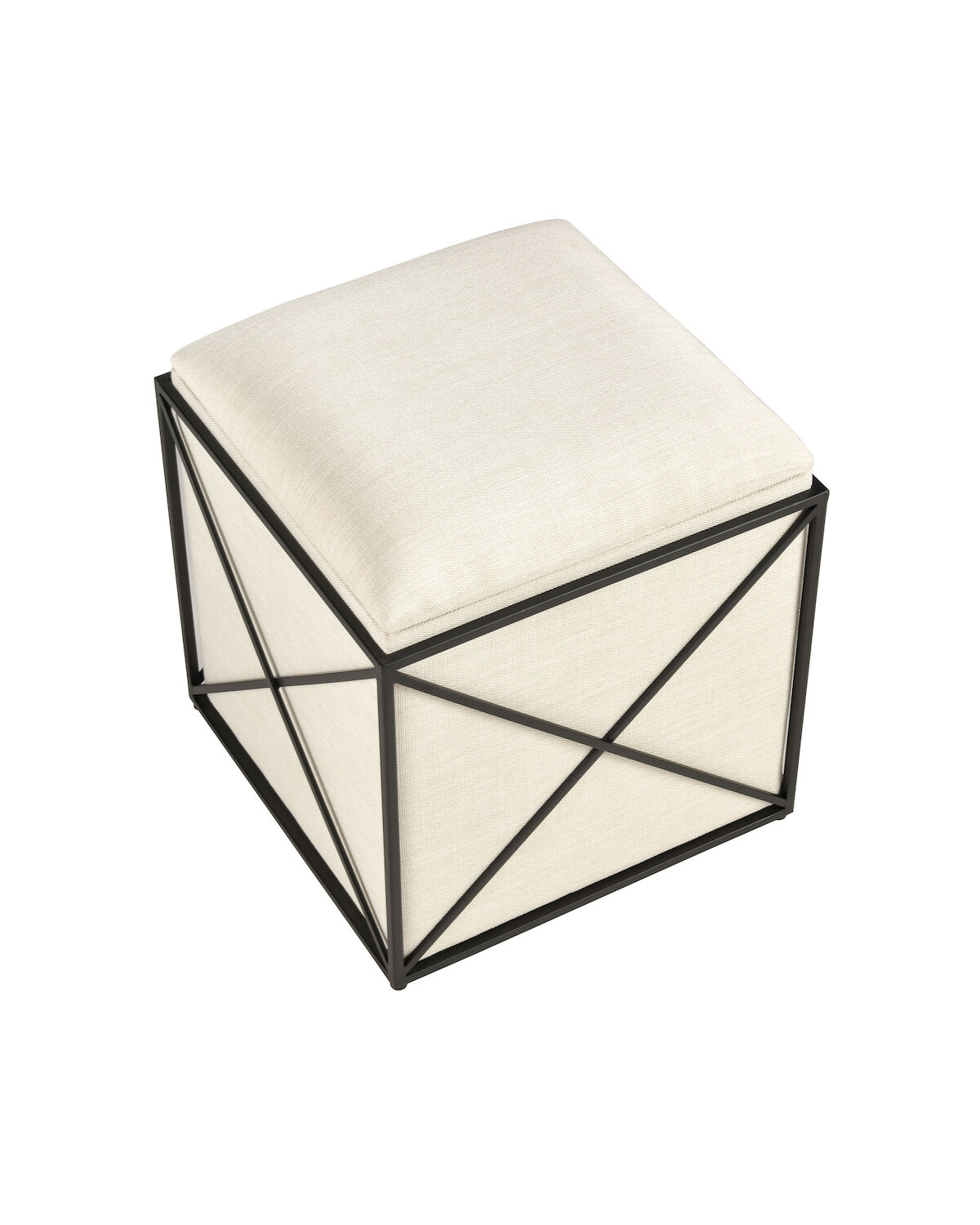 Бежевый пуф Аксель Louvre Home LHFPFS0016HLN