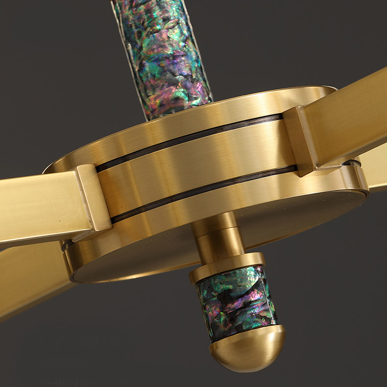 Потолочная люстра LUARA CH D L8 by ImperiumLoft