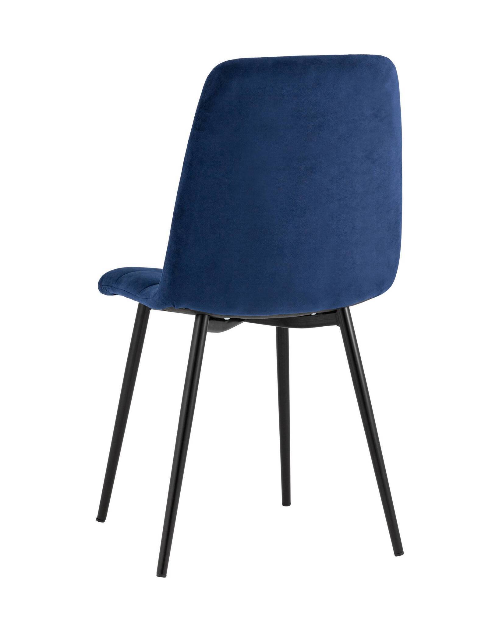 Стул Oliver велюр тёмно-синий Stool Group