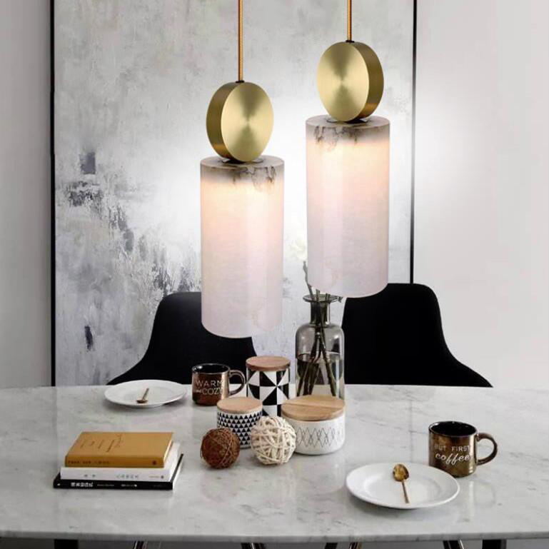 Подвесной светильник BRIXEN ONE L290 gold by ImperiumLoft