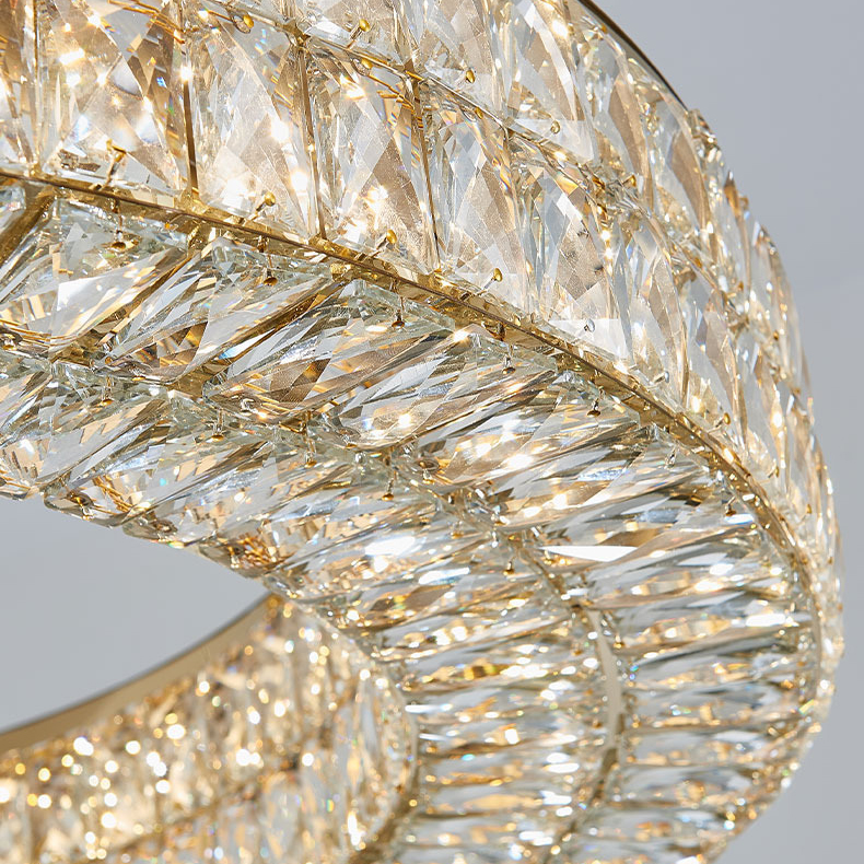 Подвесная люстра ACHILLES D80 Brass by ImperiumLoft