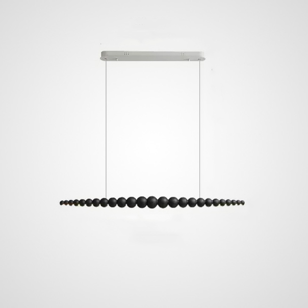 Реечный, рядный светильник BROLLE Black by ImperiumLoft