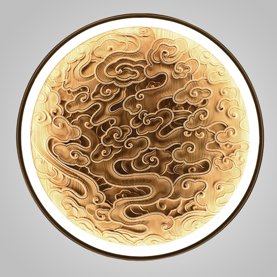 Настенный светодиодный светильник RODA WALL D50 Light Brown by ImperiumLoft