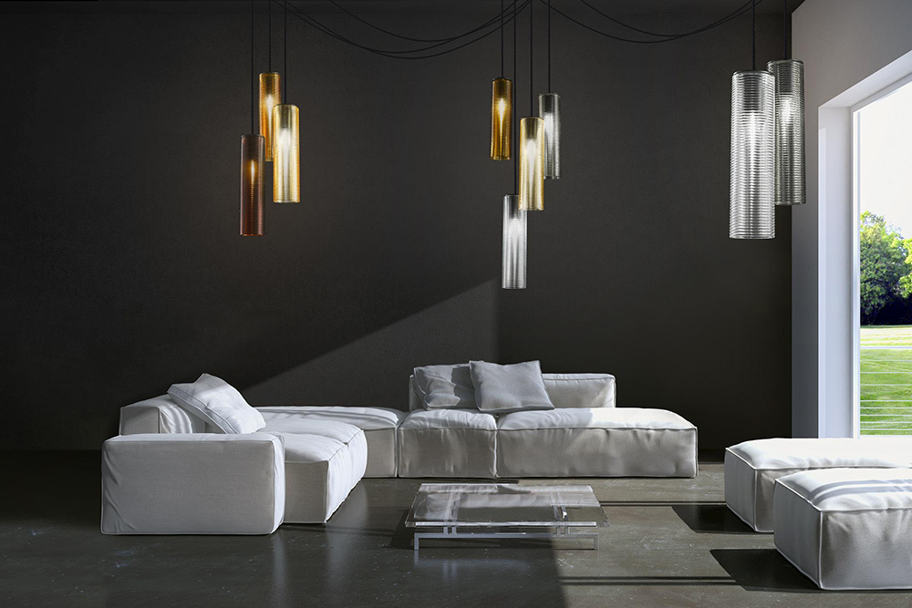 Подвесной светильник Panzeri Clio Tobacco