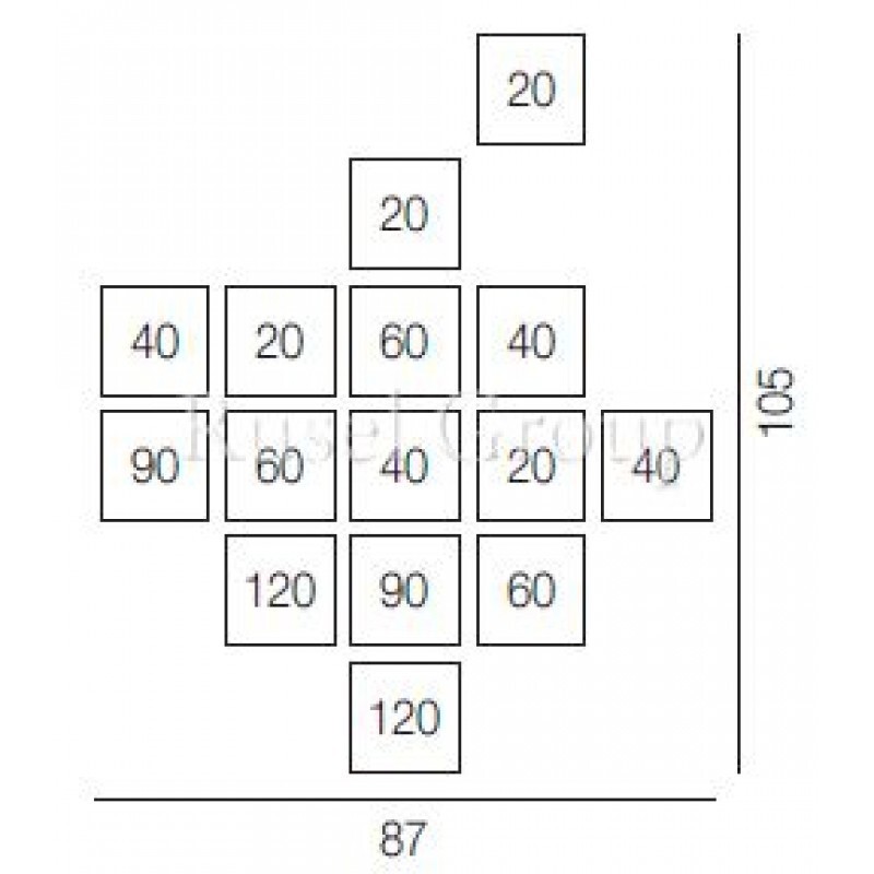 Потолочный светильник Vistosi TUBES PL 15