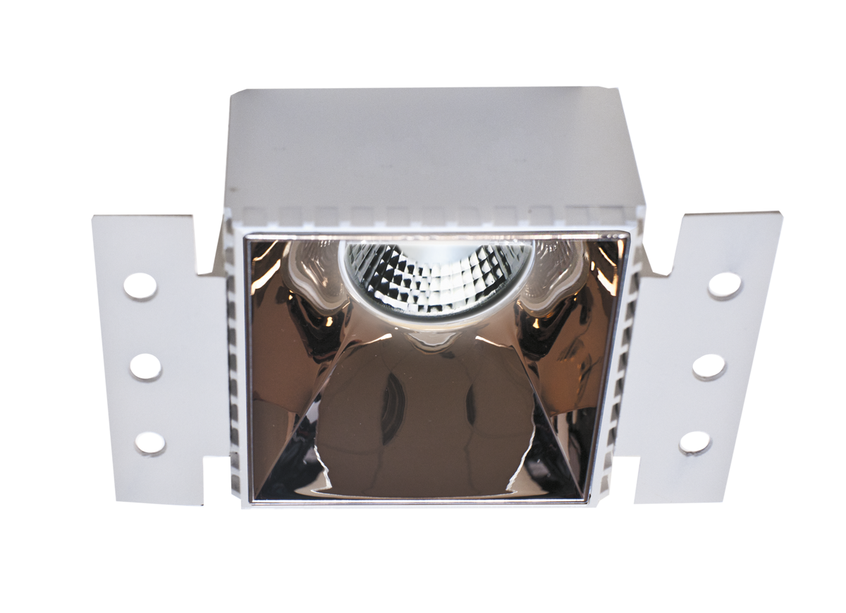 Встраиваемый светодиодный светильник под сменную лампу Donolux DL18892/01SQ Gold