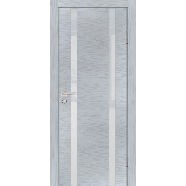 Межкомнатная дверь Graf P-9 лунный лакобель Дуб скай серый (2000 х 700)