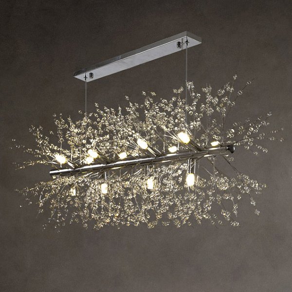 Потолочный светильник ROSALIA LONG L92 Chrome by ImperiumLoft