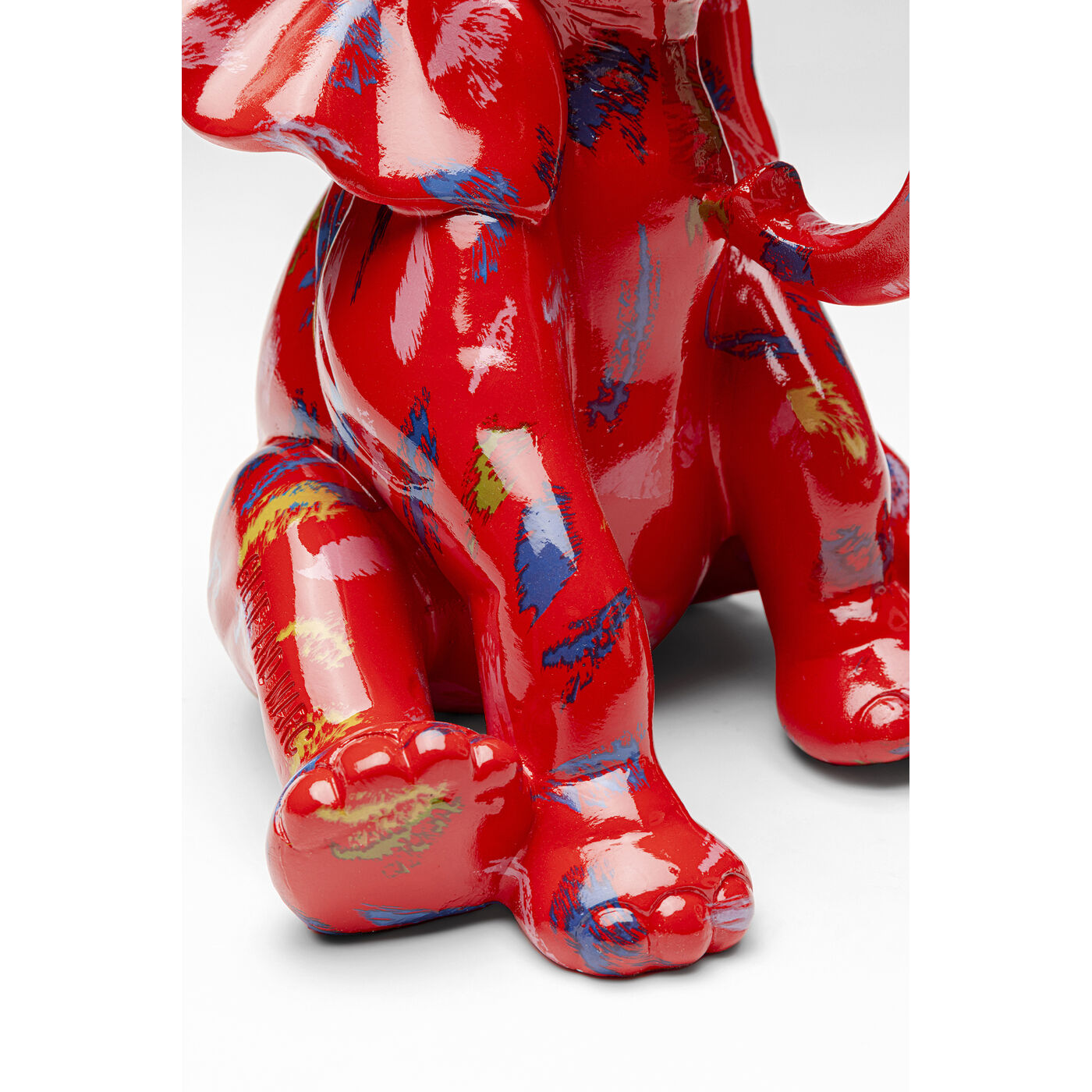 Фигура декоративная Elephant Dots Red 18 см KARE 56174
