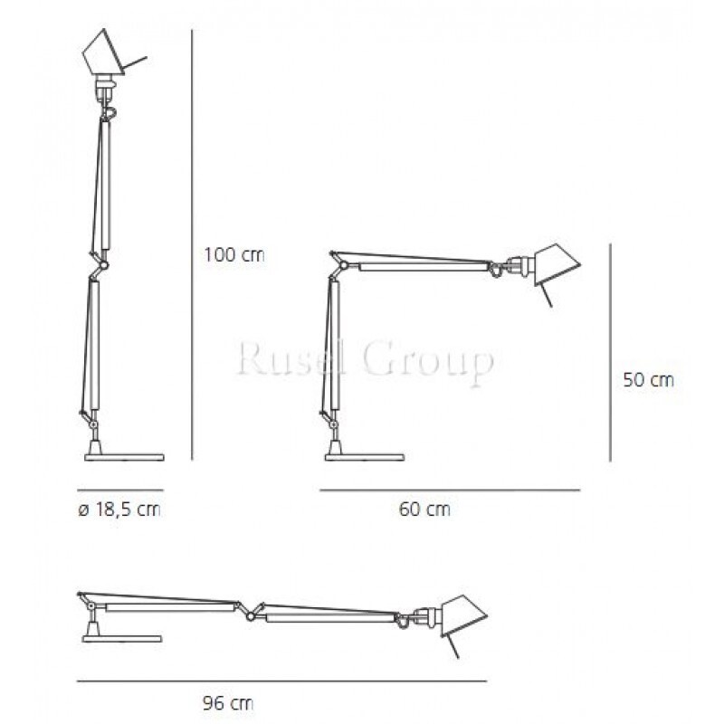 Настольная лампа Artemide TOLOMEO MIDI LED