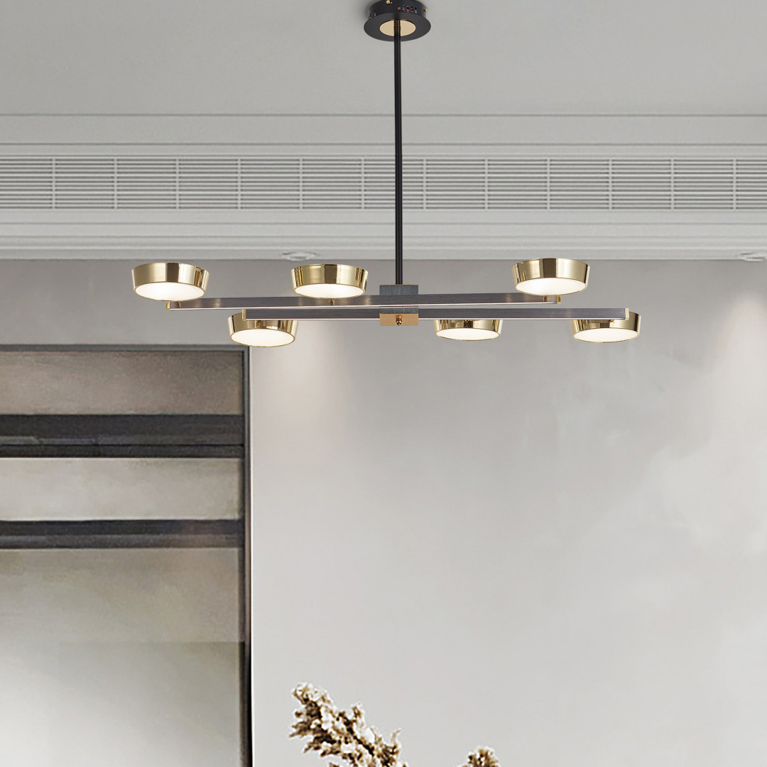 Люстра светодиодная 271279/6L NI/GD Arte Milano