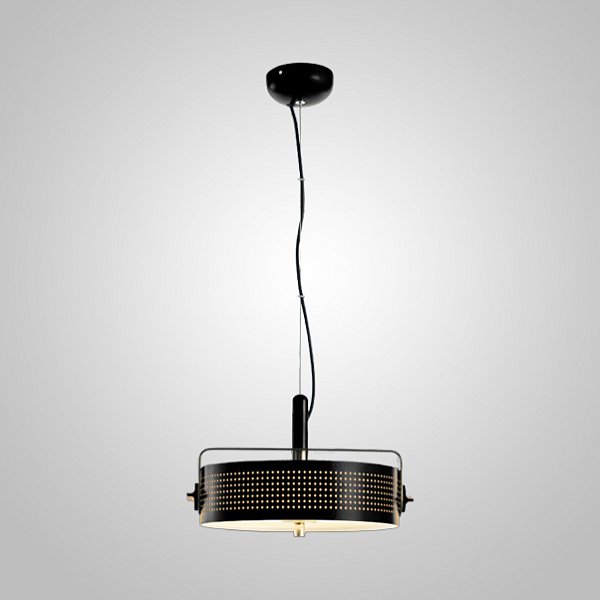 Подвесная люстра SPAN D50 Black by ImperiumLoft