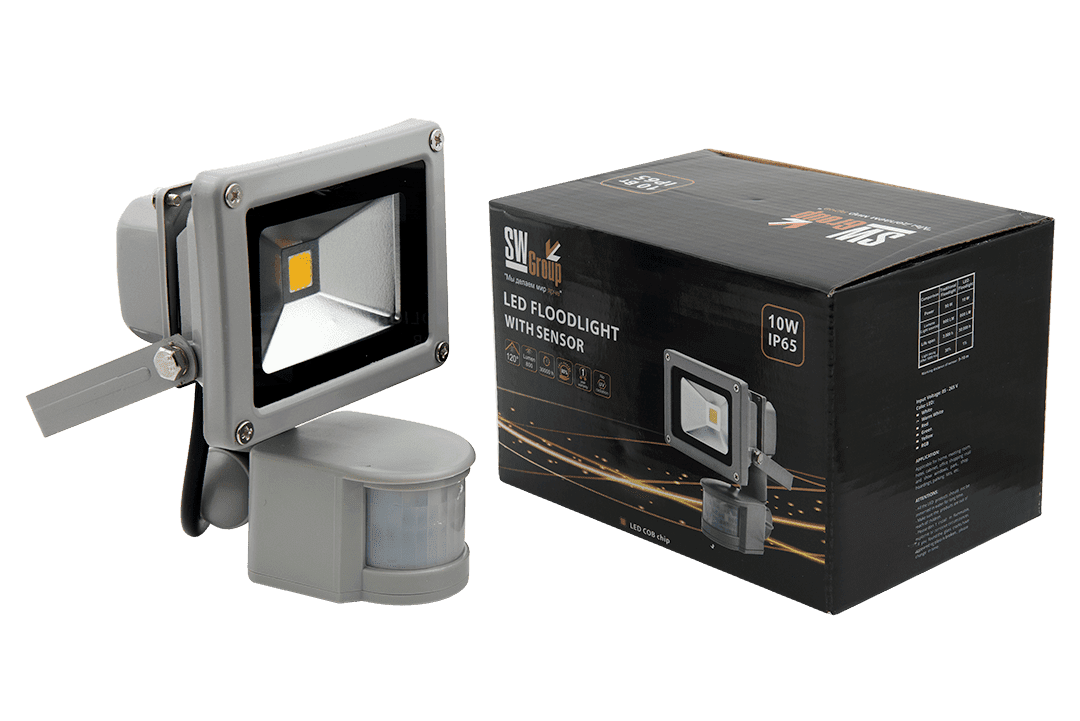 Прожектор светодиодный SWG FL-COB-10-WW-S