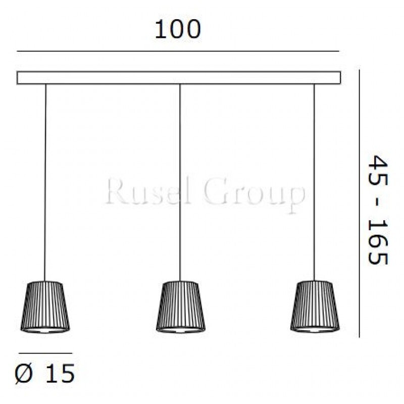 Подвесной светильник de MAJO LUME S3L