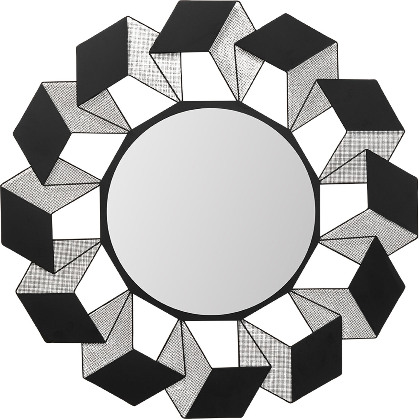 Зеркало Cubes Ø104cm KARE 70991