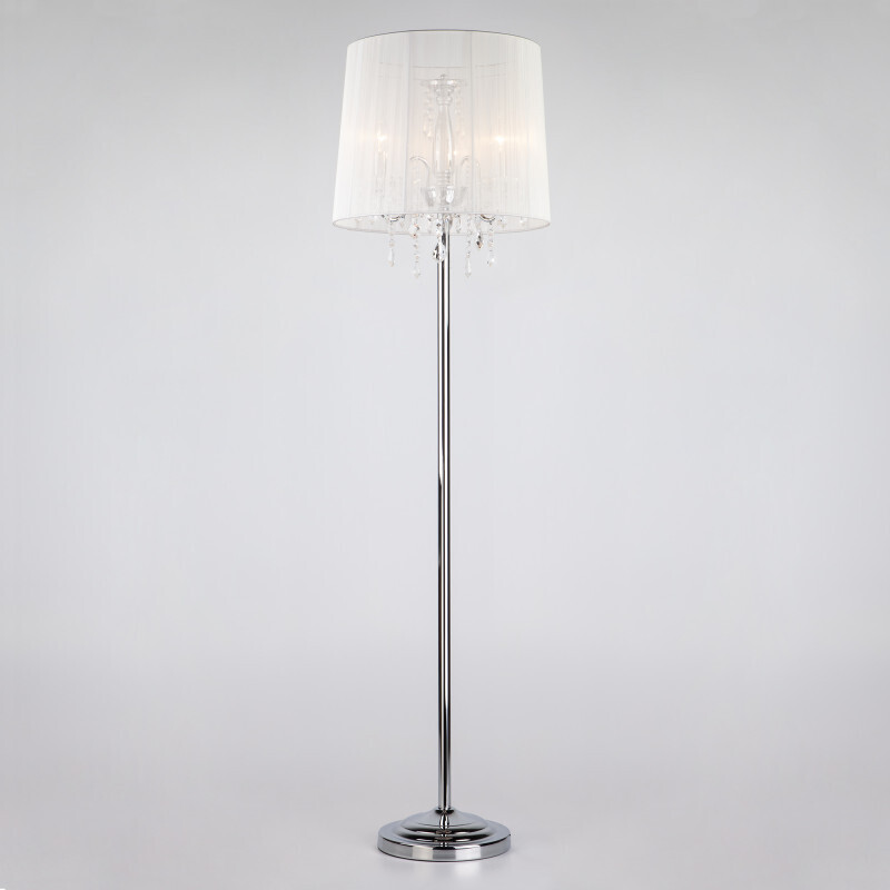 Торшер Eurosvet 2045/3F хром/белый торшер