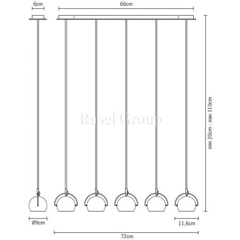 Подвесной светильник Fabbian Beluga White D57 A23 01