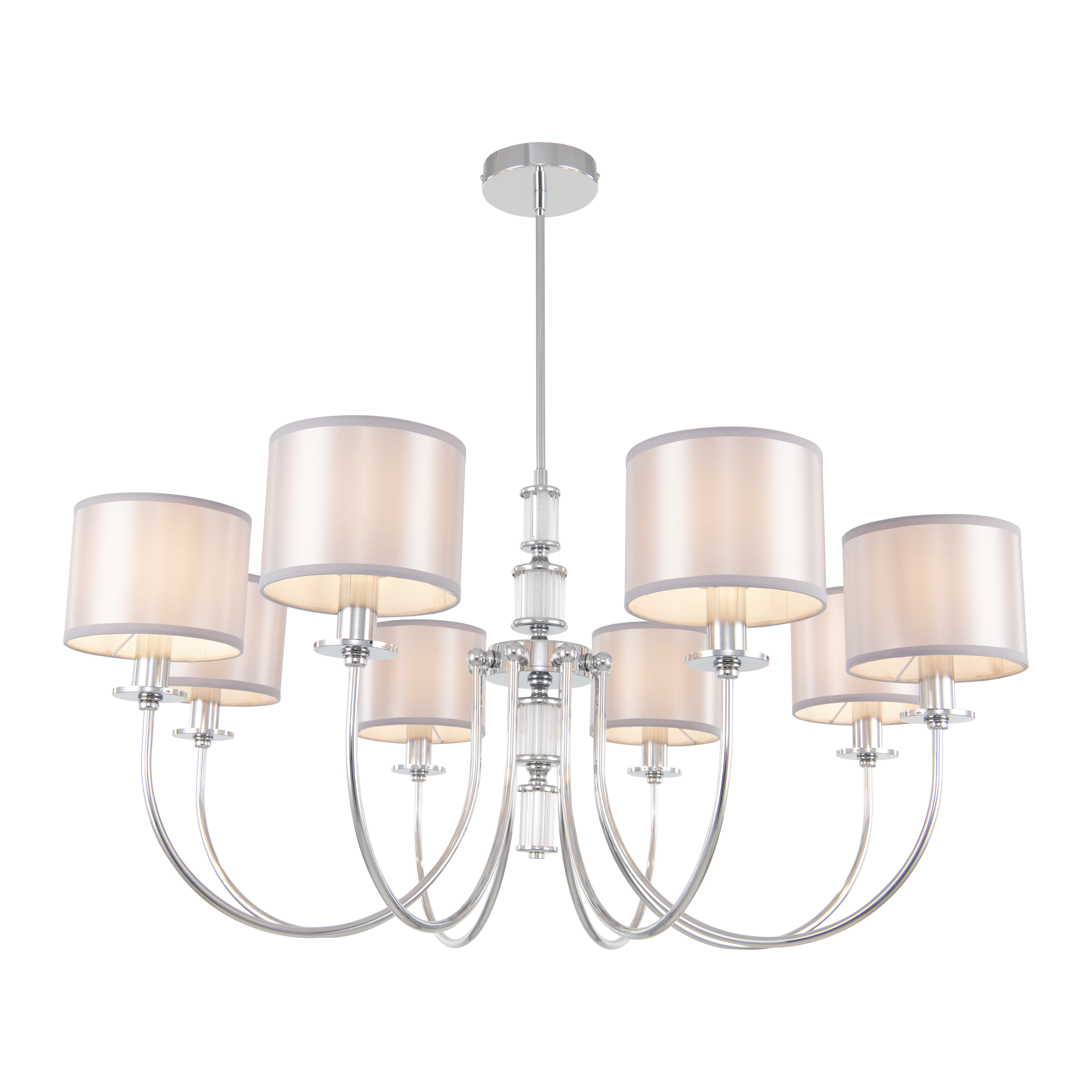 Люстра с плафонами 348401/8 CR Arte Milano