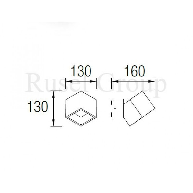 Уличный светильник Leds C4 CUBUS