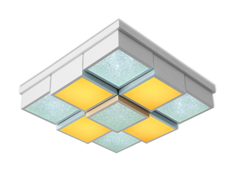 Накладной светильник Ambrella FS1540 WH/SD 108W D540*540