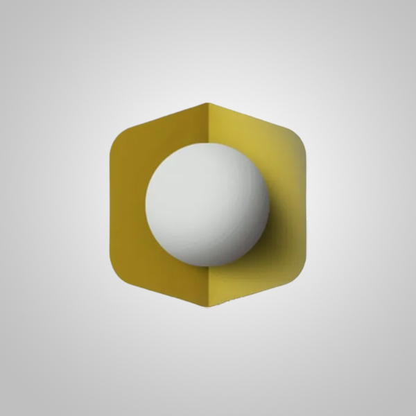 Настенный светильник MACAROON Yellow by ImperiumLoft