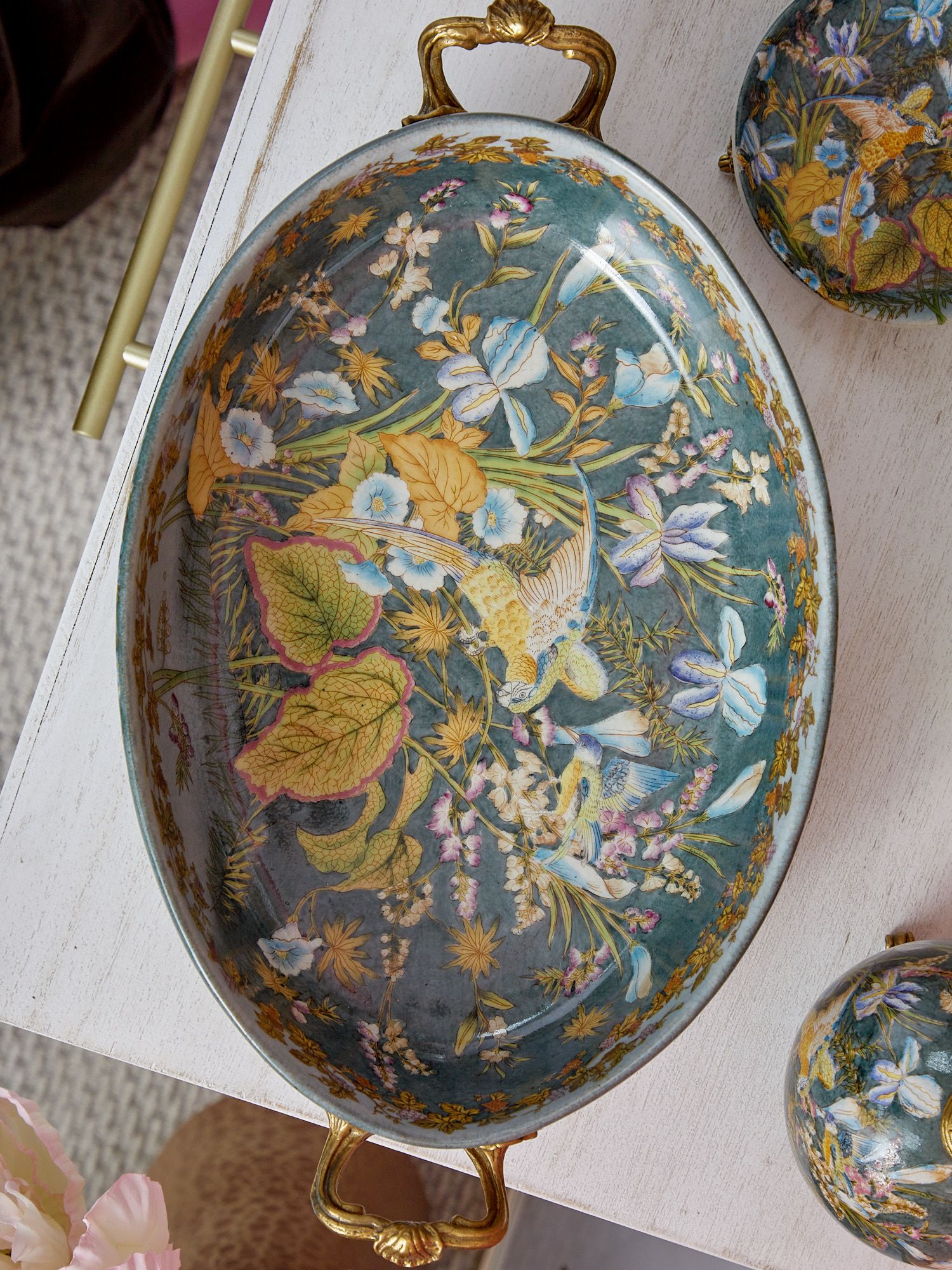 Чаша с ручками Glasar 31G2605/D529C/LB3662