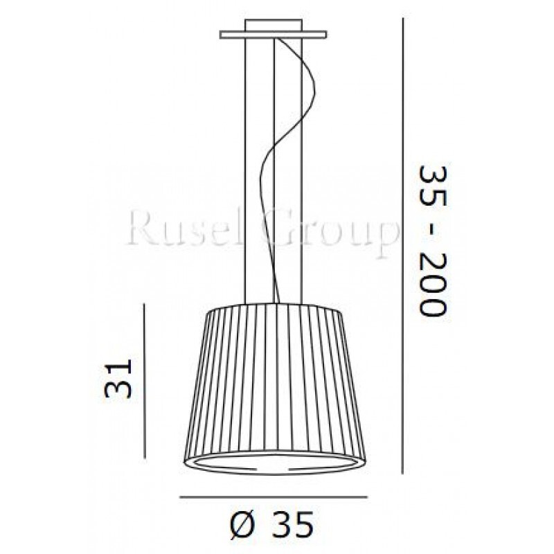 Подвесной светильник de MAJO LUME S1