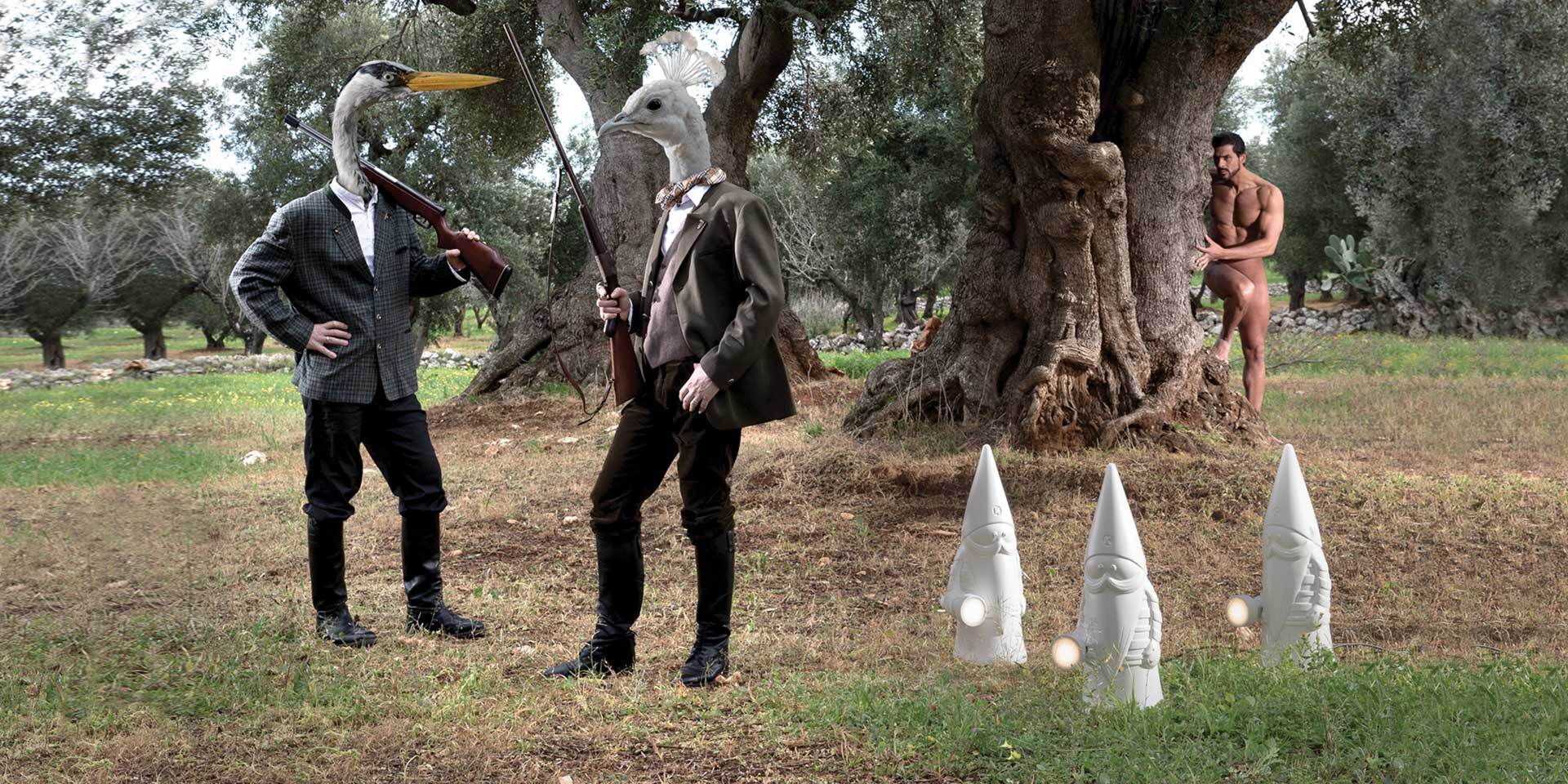 Напольный светильник Karman Ottavo HP155 AB EXT