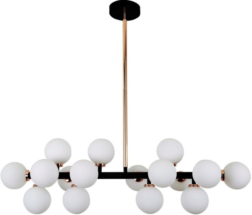 Потолочная люстра Lumina Deco LDP 6033-16 BK+MD