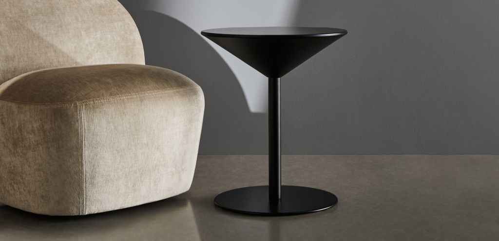 Приставной столик Twils Fizz Black 42MX44H55 Приставной столик Twils Fizz Black 42MX44H55