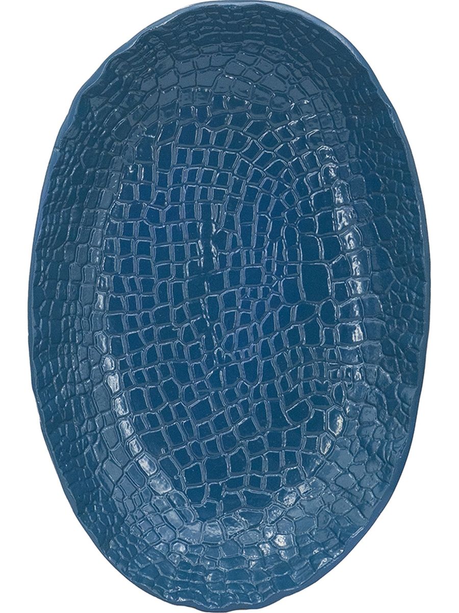 Блюдо Glasar LB78228-BLUE
