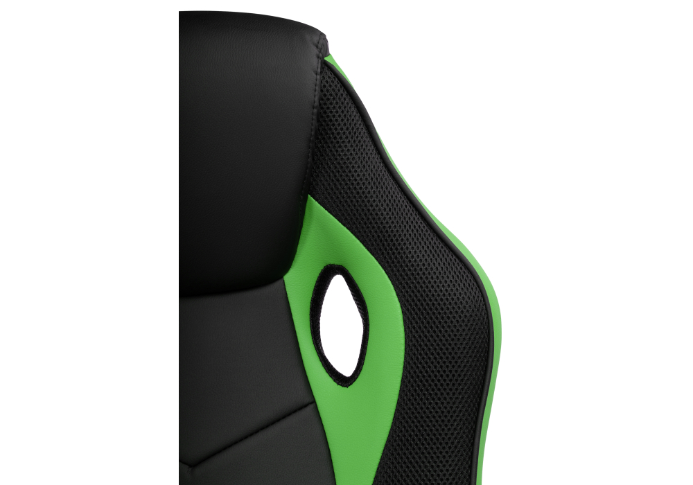 Стул Woodville Kard black / green 15249