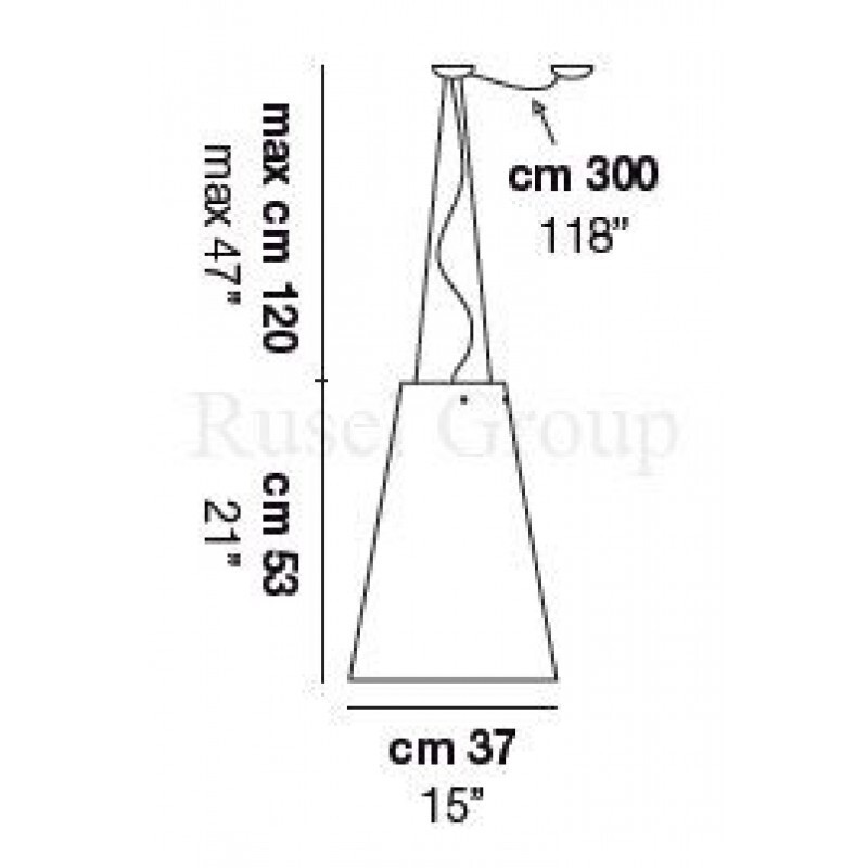 Подвесной светильник Vistosi CLEO SP G D1