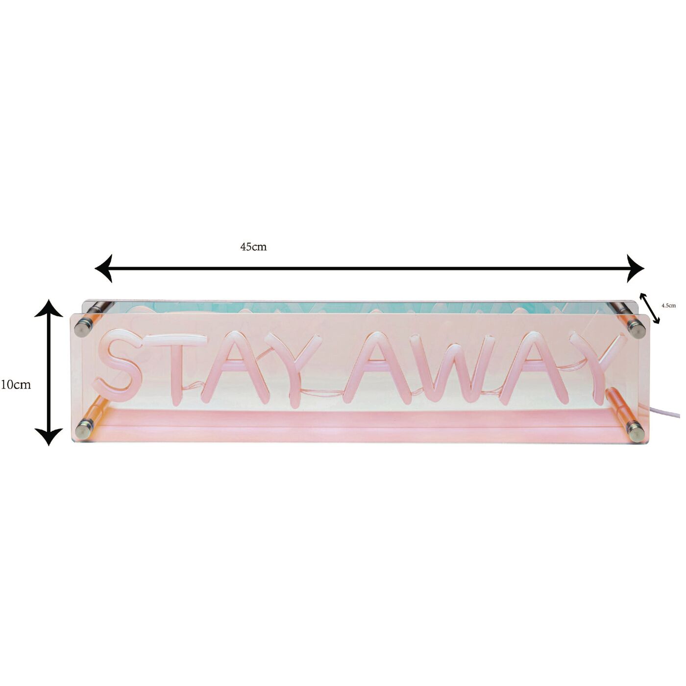 Светильник настольный LED Font STAY AWAY KARE 58140