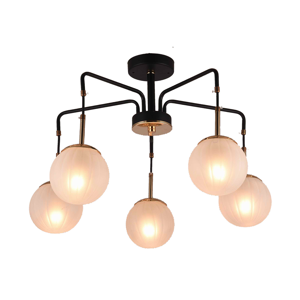 Люстра Milosh 0457CL-5BK