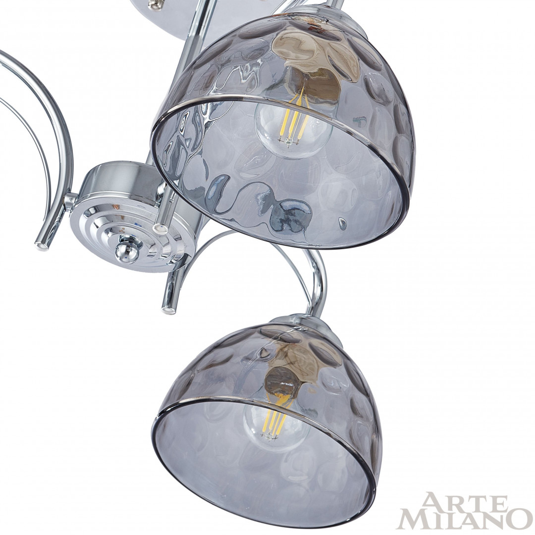 Люстра потолочная с плафонами 332366/3 CR Arte Milano