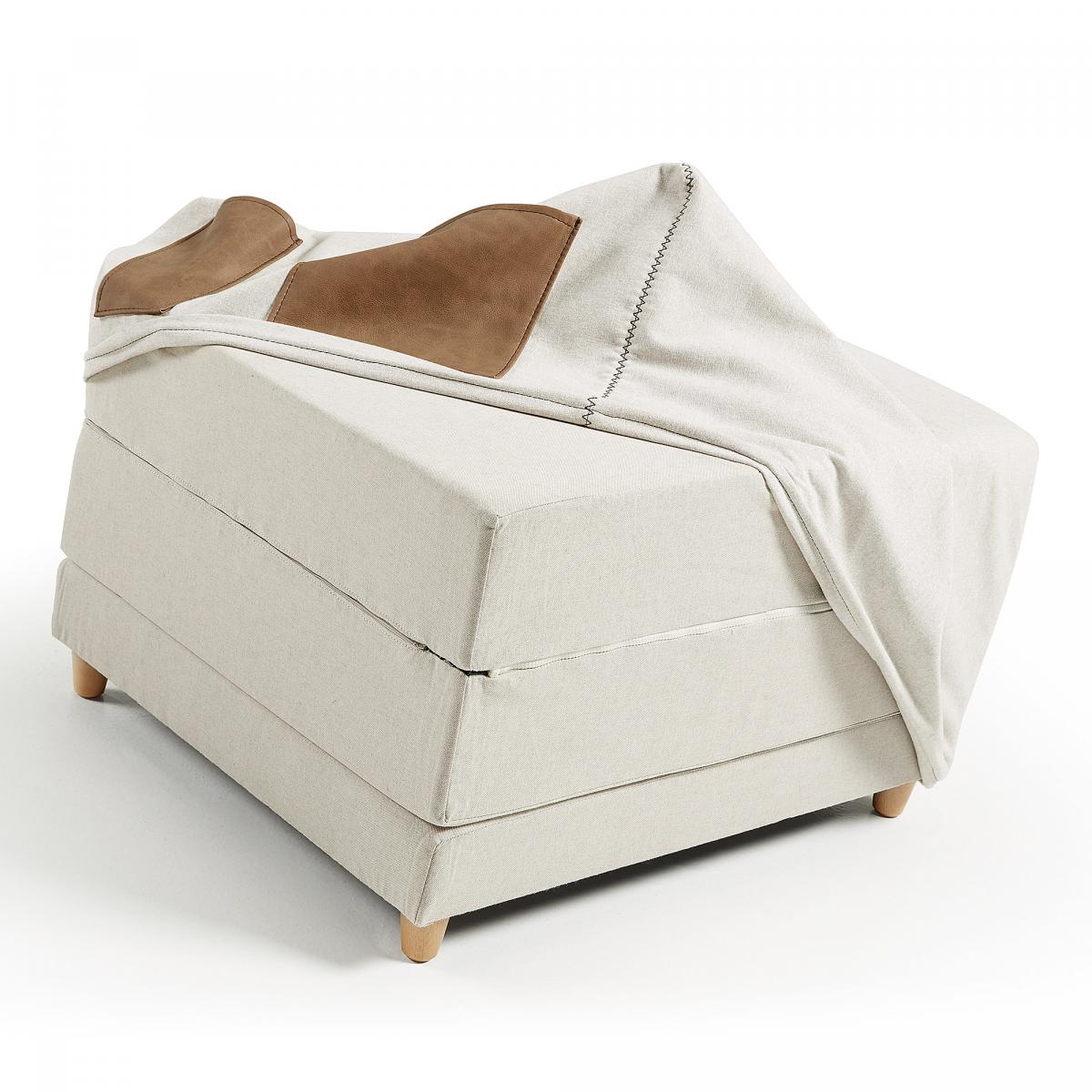 Чехол на пуф Kos бежевый La Forma (ex Julia Grup)