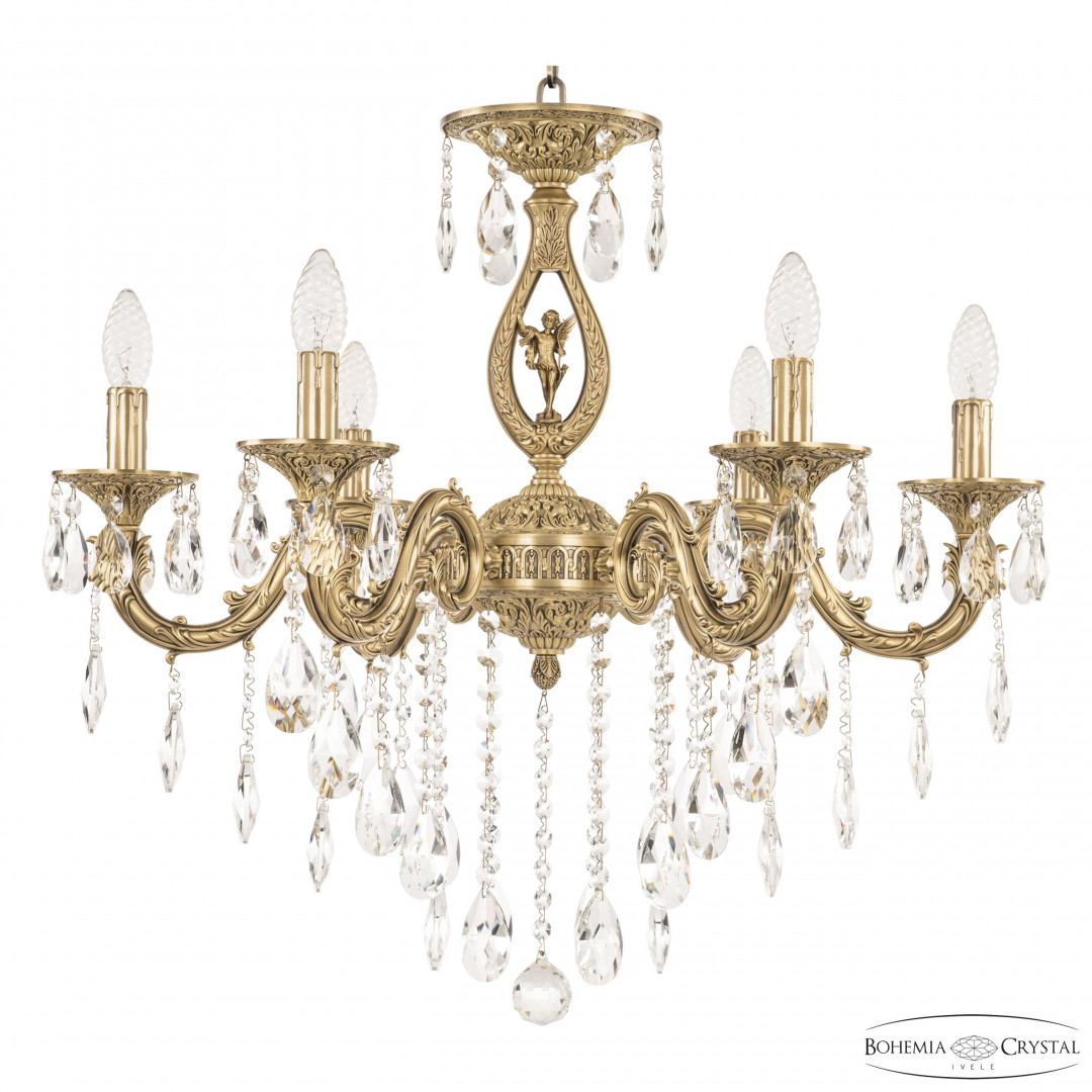 Люстра бронзовая с хрусталём 71401/6/210 B FP FA5S