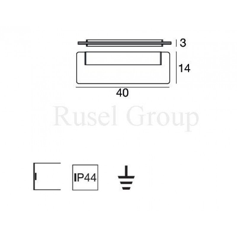 Настенный светильник Linea Light Skinny 7909