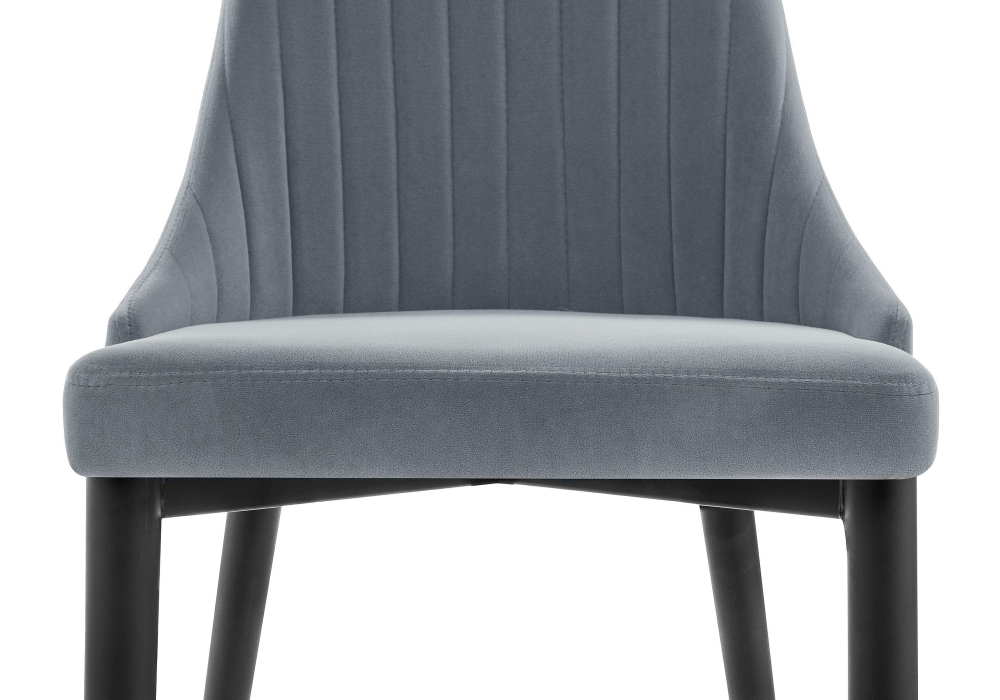 Стул Woodville Kora gray / black 15097