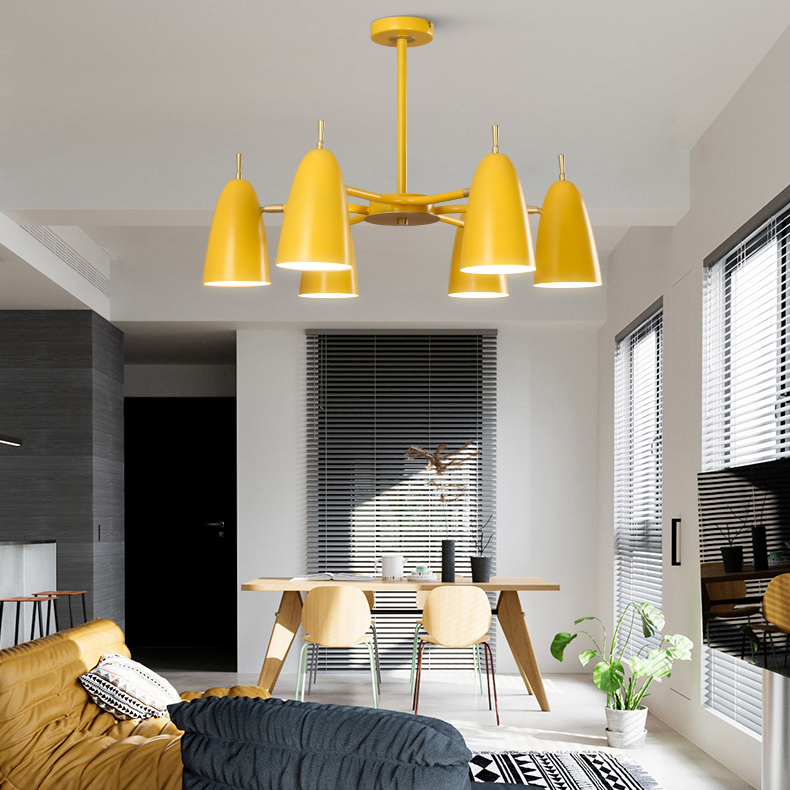 Люстра на штанге PINNACLE D70 Black by ImperiumLoft
