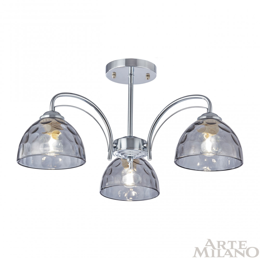 Люстра потолочная с плафонами 332366/3 CR Arte Milano