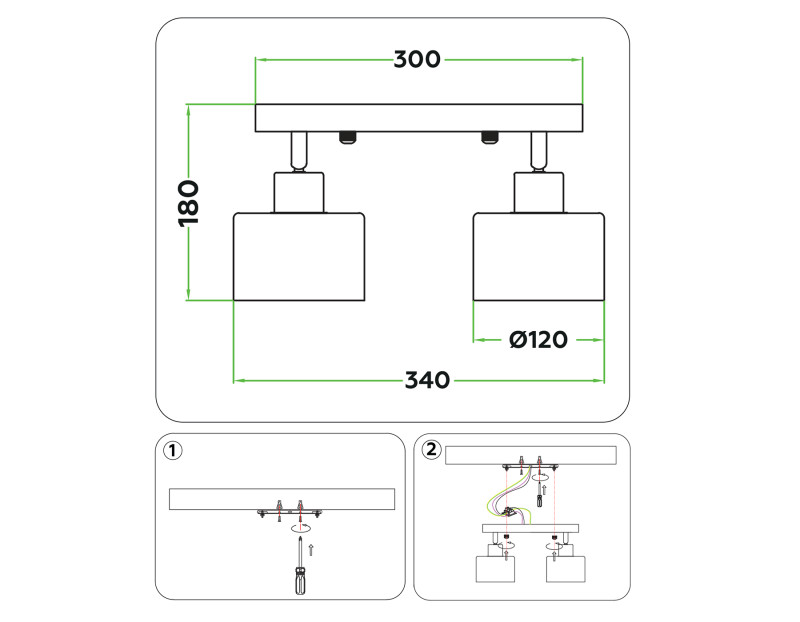 Спот Ambrella Light TR8142