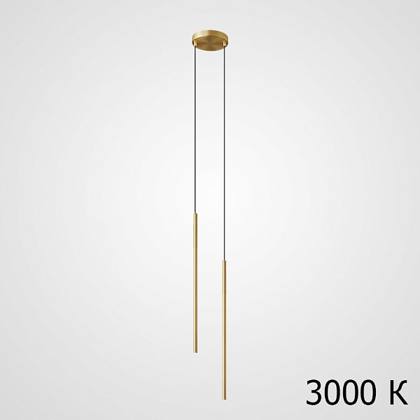 Комбинация светильников ATTA DUO L BRASS 3000 by ImperiumLoft