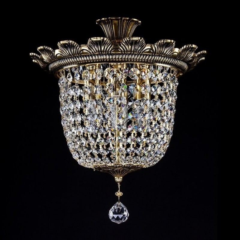 Люстра Artglass ARTEMIS II. BRASS ANTIQUE CE