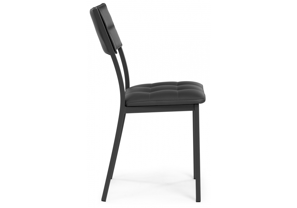 Стул Woodville Бекал черный / матовый черный 469978